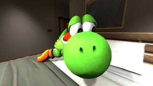 Cartoon Yoshi Porn - SFM] Yoshi's Egg Desperation! - ThisVid.com