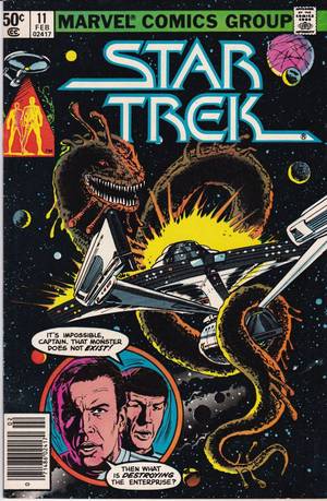 Kardasian Comics Star Trek - Vintage Star Trek Original Series Number 11 February 1981 Marvel Comics