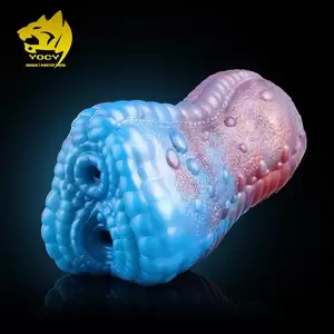 Fantasy Male Sex Toys - YOCY Male Stroker Fantasy Alien Dragon Masturbators Dual Channel Hole  Fetish Sex Toy For Men Soft