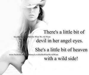 Angel Eyes Porn Johnny Depp - There's a little bit of devil in her angel eyes. She's a little bit of