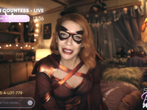 Charlize Theron Fantasy Sex Fight - Seth Rogen's 'The Boys' Crimson Countess Webcam Cameo, Explained