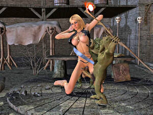 3d Paladin Porn - Goblins on the prowlâ€“ 3d paladin and goblins porn at Hd3dMonsterSex.com