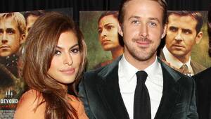 Eva Mendes Porn With Captions - Eva Mendes hints that she and Ryan Gosling secretly got married