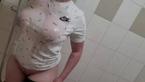 bouncing tits wet shirt - Big Boobs in Wet Tshirt Bouncing - Shooshtime