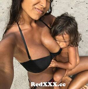 breastfeeding naked beach - Tasha breastfeeding son at the beach from son of the beach montage Post -  RedXXX.cc