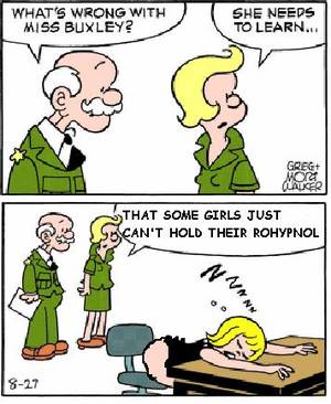 Beetle Bailey Porn Comic - And now for this week's challenge to youâ€“ another fucking Ziggy cartoon.  And your captions better be good and pervertedâ€¦ because it's my birthday!