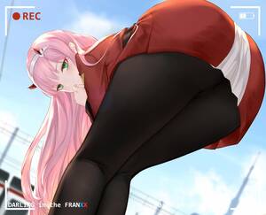 Anime Butthole Porn - Zero Two Butt - 23 photos