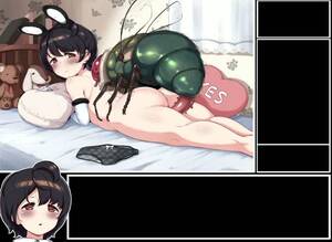 Insect Fucking - Fly with huge cock fucking a cute girl in insect porn at hentai4porn