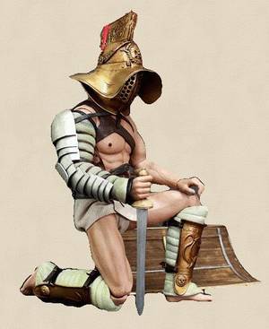 gladiators of rome cartoon porn - The Thracian or Thraex gladiator carried a small curved sword called sica,  and a small