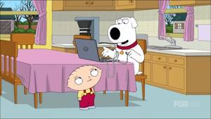 Family Guys Watching Porn - Family Guy - S14E06 - Brian watches porn - YouTube