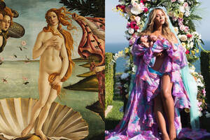 Drawn Celebrity Porn Beyonce - A Look at Botticelli's â€œThe Birth of Venusâ€ in Pop Culture | Artsy