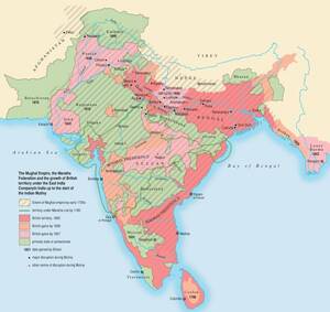 East Indian British Porn - The expansion of the British East India Company [1493 Ã— 1411] : r/MapPorn