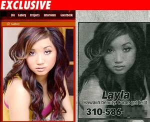 Brenda Song Porn Sweet Life - Disney star Brenda Song featured in an escort ad! | Porn Star Babylon