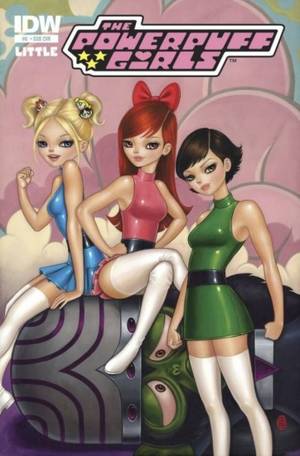 cartoon wordgirl nude - idwpowerpuff-600x911-362x550