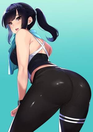 Hentai Yoga Pants Porn - Hentai Girls In Leggings | Sex Pictures Pass