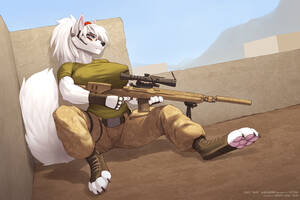 Military Furry Girl Porn - Sunbath â€” Weasyl