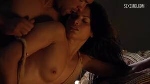 erotic scene - Sexy Katrina Law erotic scene in Spartacus