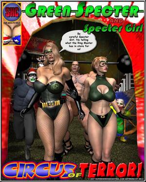 3d Superheroine Sex Comics - Superheroine-Green Specter 2 Mr X - Porn Cartoon Comics