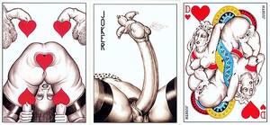 drawn porn cards - Vintage Erotic Playing Cards for sale from Vintage Nude Photos!