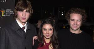 mila kunis gang bang - Ashton Kutcher and Mila Kunis Write Letters of Support for Danny Masterson