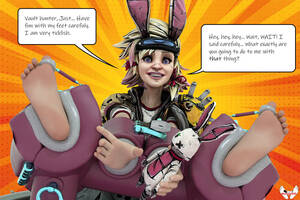 foot fetish tiny tina borderlands porn - Tiny Tina in Ticklelands by WooouTK on DeviantArt