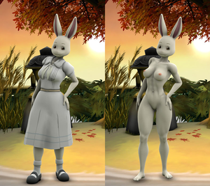 haru 3d - SFMLab â€¢ Beastars Haru - Nude