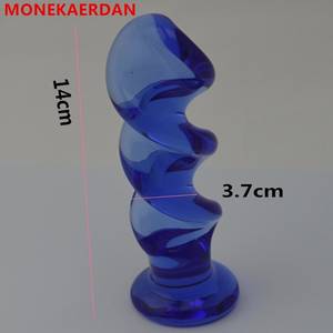 couples using anal beads - 14*3.7 CM Glass Anal Beads Butt Plug In Adult Games For Couples,Fetish