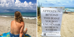 beach group nudists teens - This Florida Nude Beach Is Ranked One Of The Best In The US & It Allows Kids  - Narcity