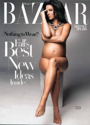 naked pregnant magazine - A History Of Naked, Pregnant Celebrities On Magazine Covers