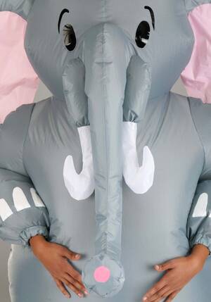 Elephant Costume Porn - Inflatable Elephant Adult Costume