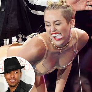 miley cyrus anal videos - Nick Cannon: I Wish Miley Had More Butt to Shake!