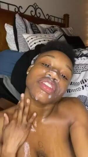 Ebony Cum Face - Ebony cumface - ThisVid.com