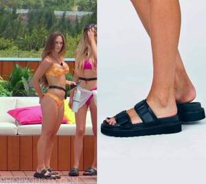 jessie bang boat interracial - Love Island (UK): Season 9 Episode 22 Jessie's Black Sandals | Shop Your TV