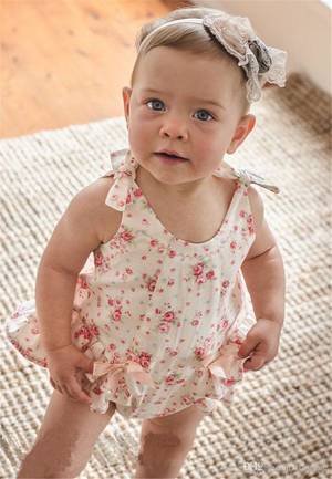 Newborn Babies Porn - ... Newborn Baby Girls Clothes Toddlers Romoper Dress Designer Kids Suit  Infant Summer Outfit Bubble Onesies Floral ...