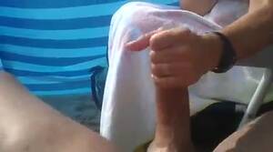 big penis handjob on beach - Big Cock Handjob On Nude Beach : XXXBunker.com Porn Tube