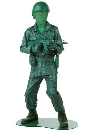 Military 1940s Porn - Child Green Army Man Costume