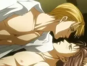 Anime Muscle Anal - Anime boy anal sex and love with a muscular man - Sunporno