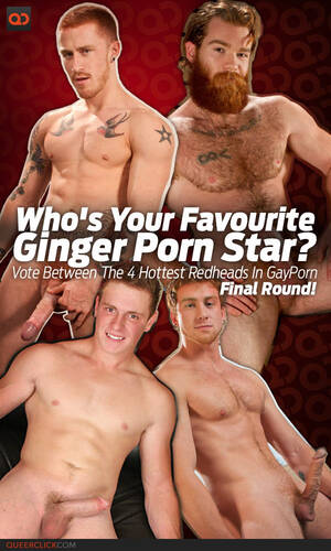 Ginger Male Porn Stars - Who's Your Favourite Ginger Porn Star? â€“ Final Round! - QueerClick