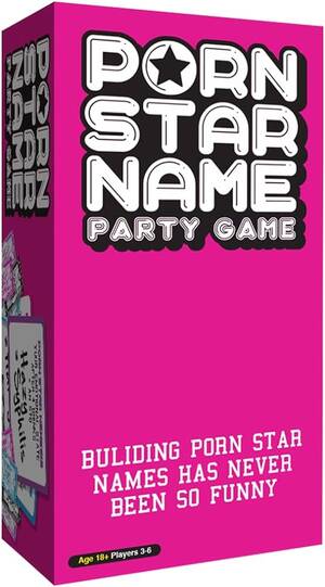 Funny Porn Star Names - Amazon.com: PORN STAR NAME Party Game, Super Sexy & Hilarious Game Night  Entertainment, Best Porn Star & Porn Movie Titles, Dollar Bills, Outrageous  Categories, Over 360 Name Combinations, 18+ : Toys & Games