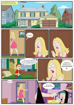 American Dad Francine Porn Text - Rule 34 - american dad color comic english text francine smith grigori  (artist) hayley smith speech bubble steve smith text | 3759173