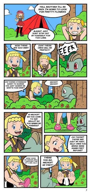 Bonnie From Pokemon Porn Comics - bonnie-and-machop_2124995-001 - Pokemon Porn Comics