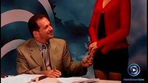 newscaster - Pretty Dora Venter roleplaying as a horny newscaster - XVIDEOS.COM