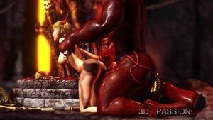 3d anime hentai anal hell - Devil Fucks Horny Blonde in Hell - XAnimu.com