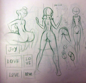 hardcore toon porn drawings - more cartoon porn copies. Analyzing some proportions.