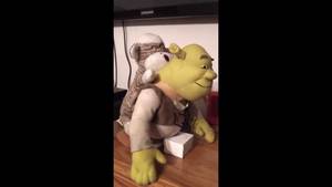 Monkey Toy Porn - Shrek being taken advantage of by horny monkey, soft porn at its finest!