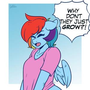 Big Tit Anthro Rainbow Dash Porn - Rainbow Dash's Growth comic porn | HD Porn Comics