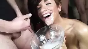 Bowl Cum Drink - Swallowing a bowl full of yummy cum | xHamster