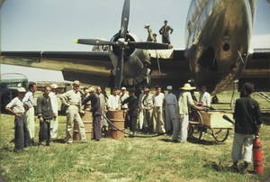 Military 1940s Porn - full color late 1940s aviation porn! Fueling a CNAC C-46 in the Chinese  interior. | Curtiss-Wright C-46 Commando | Pinterest | Chinese interior and  Aviation