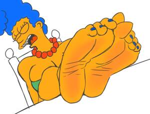 Big Boobs Marge Simpson Feet Porn - Rule 34 - barefoot blue hair breasts cleavage feet female foot fetish foot  focus marge simpson sleeping soles the simpsons toes zp92 | 5884625