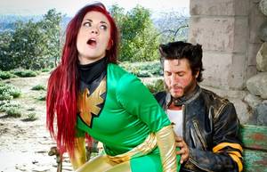 Jean Grey Cosplay Porn - wolverine-xxx-Andy-San-Dimas-Jean-Grey-Phoenix